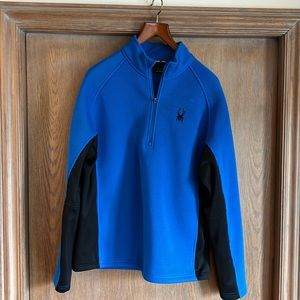 Spider pullover quarter zip